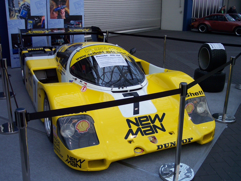 Illustration for article titled The Yellow and Green Helmet in a Porsche 956